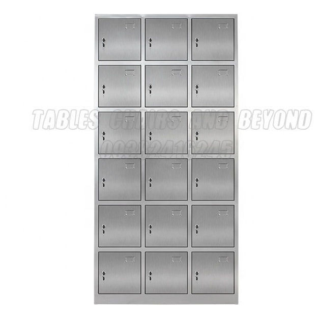 Picture of 18 Doors Steel Locker Cabinet