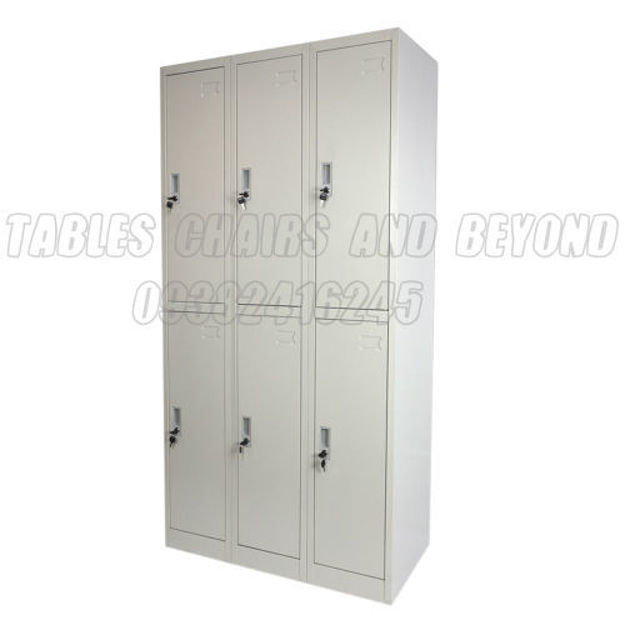 Picture of 6 Doors Steel Locker Cabinet