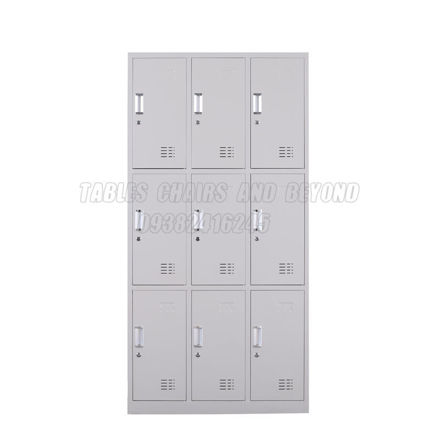 Picture of 9 Doors Steel Locker Cabinet