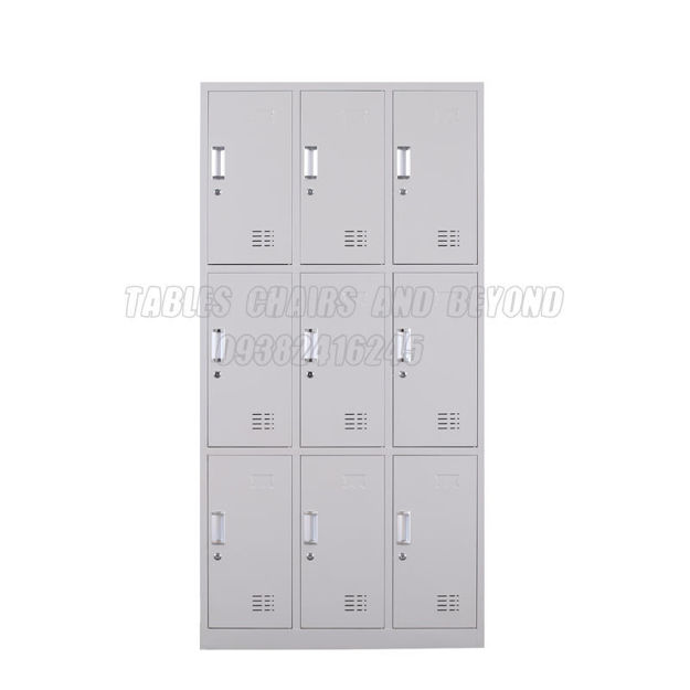 Picture of 9 Doors Steel Locker Cabinet